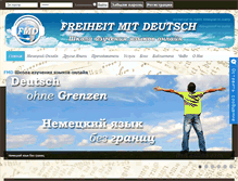 Tablet Screenshot of fmd-online.com